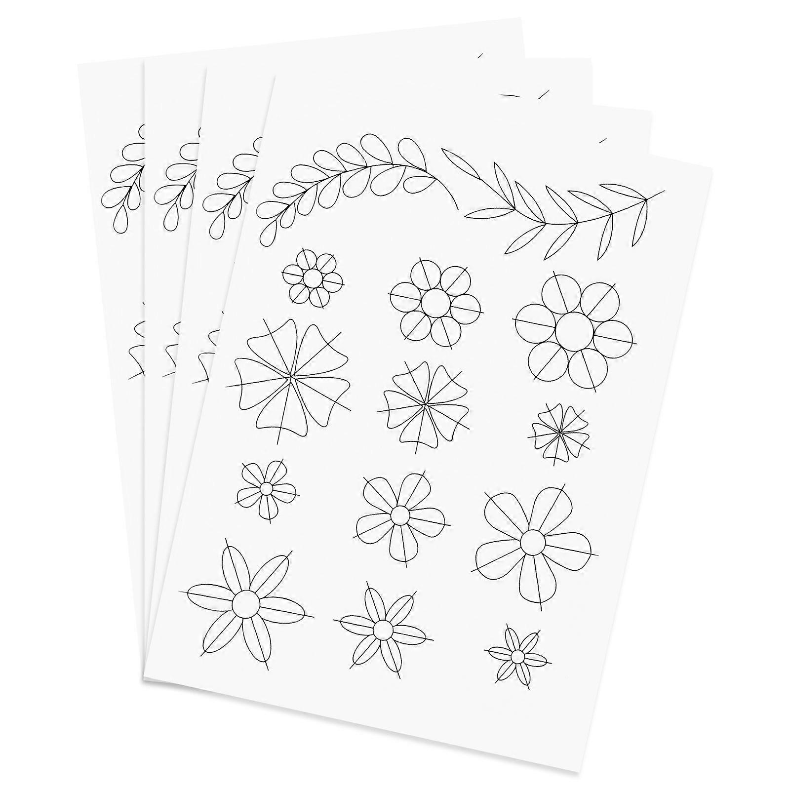 20Pcs Wood Quilling Positioning Sheet Tool for Detailed Paper Art