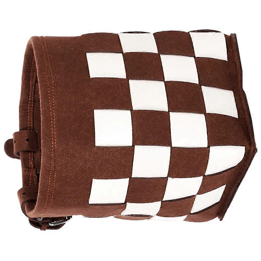 Bike Basket Front Felt Durable Basket for Outdoor Use 2Pcs Set