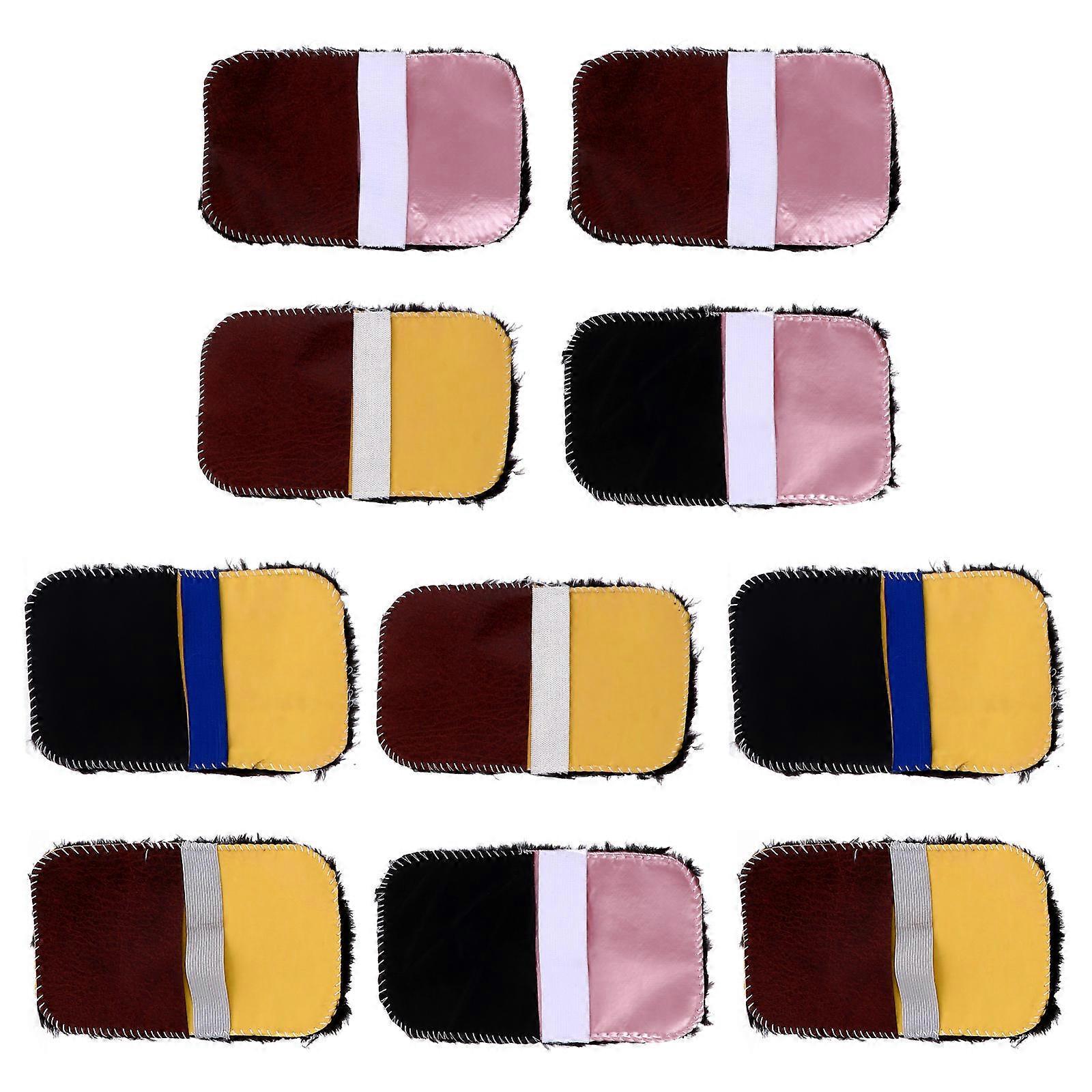 Shoe Cleaning Gloves for Polishing with 30Pcs Durable Plush Shoe Brushes
