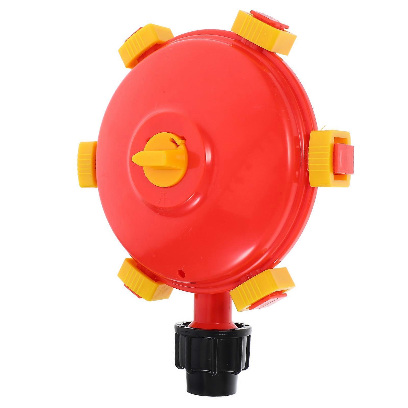 Water Conservation Controller For Livestock Waterers In Pig Farms Red Plastic Water Level Regulator Simple Installation 1Pcs