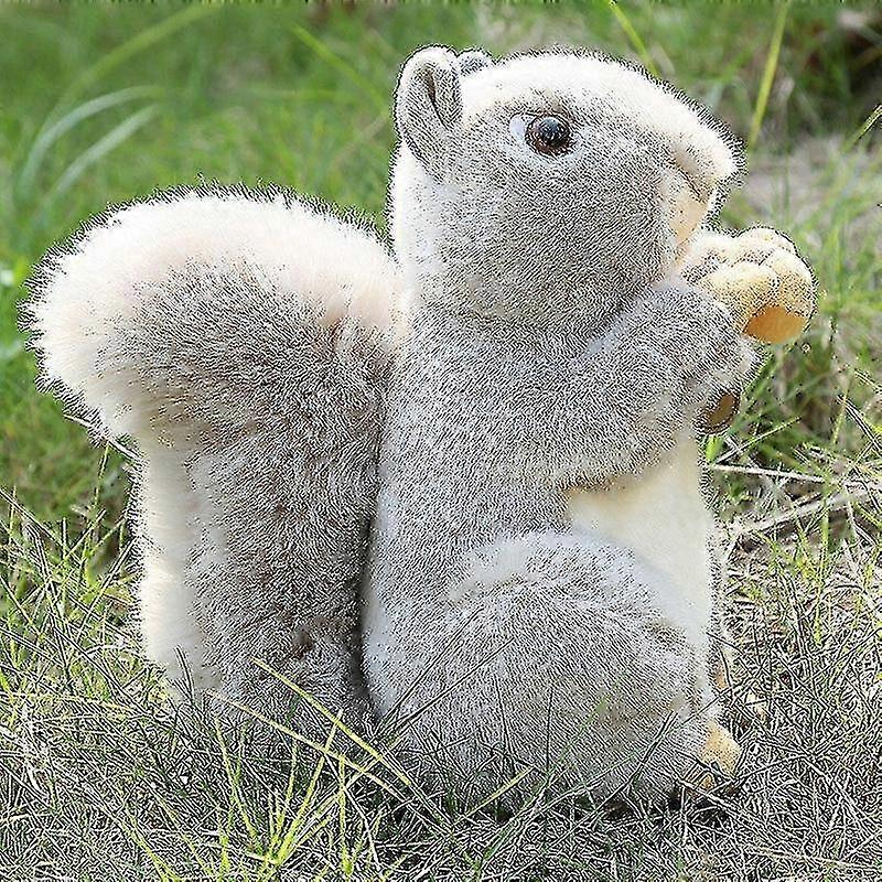 20cmかわいいリスぬいぐるみおもちゃかわいいリアルなリス人形ソフトぬいぐるみ動物枕クリスマス誕生日プレゼント女の子のための子供のおもちゃ