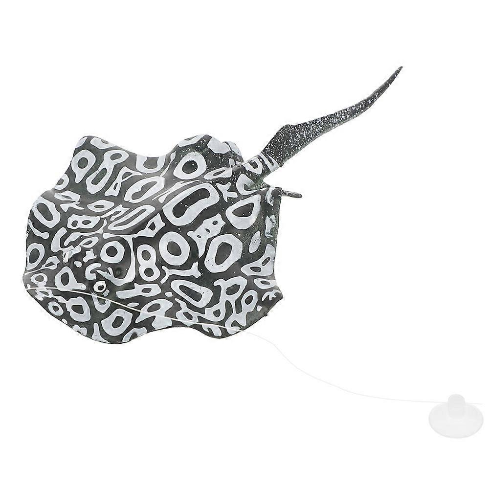 Artificial Fish Decoration For Aquariums And Fish Tanks In Black Color Perfect For Aquarium Enthusiasts 4Pcs