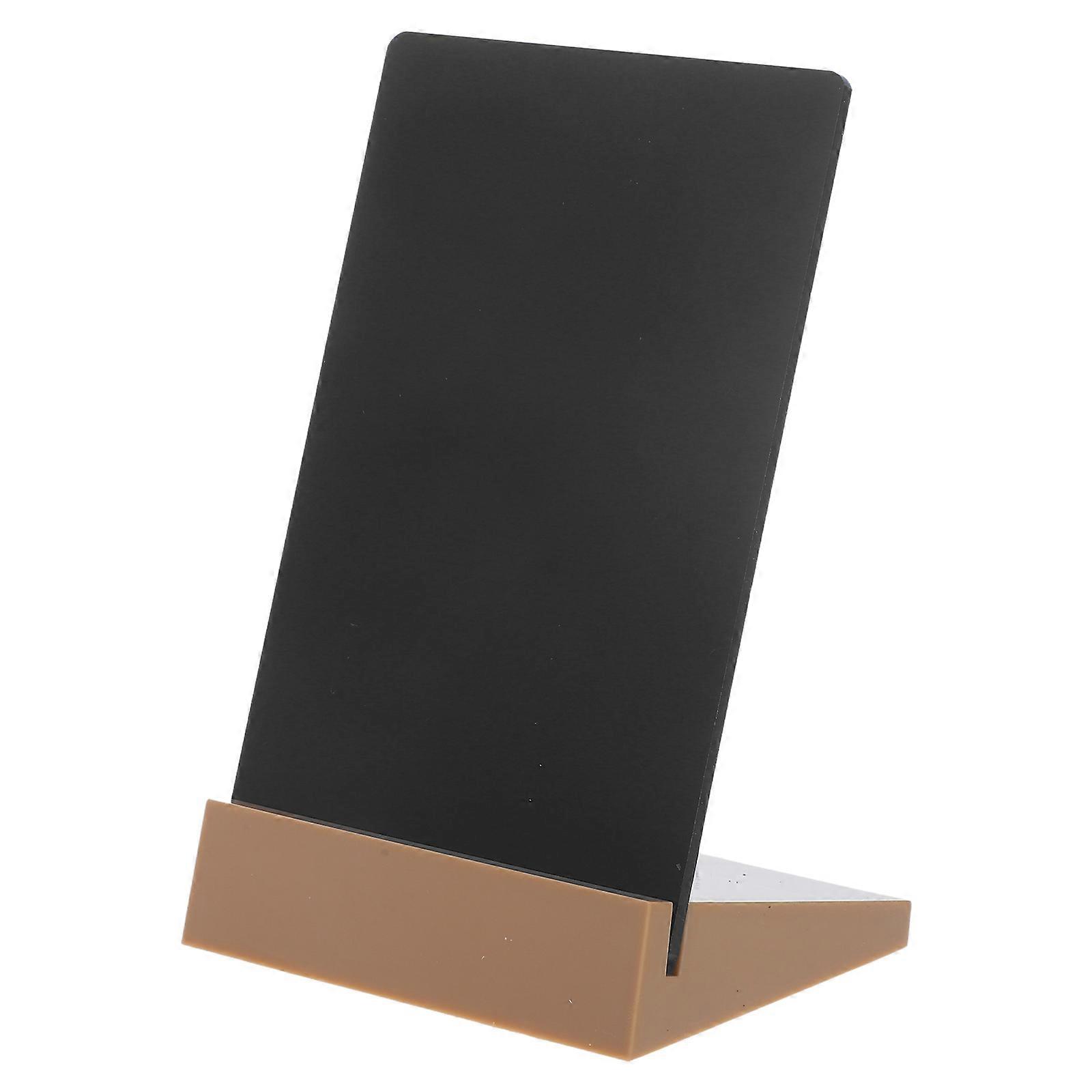 Message Board Small Blackboard for Decor 2Pcs Plastic Writing Board
