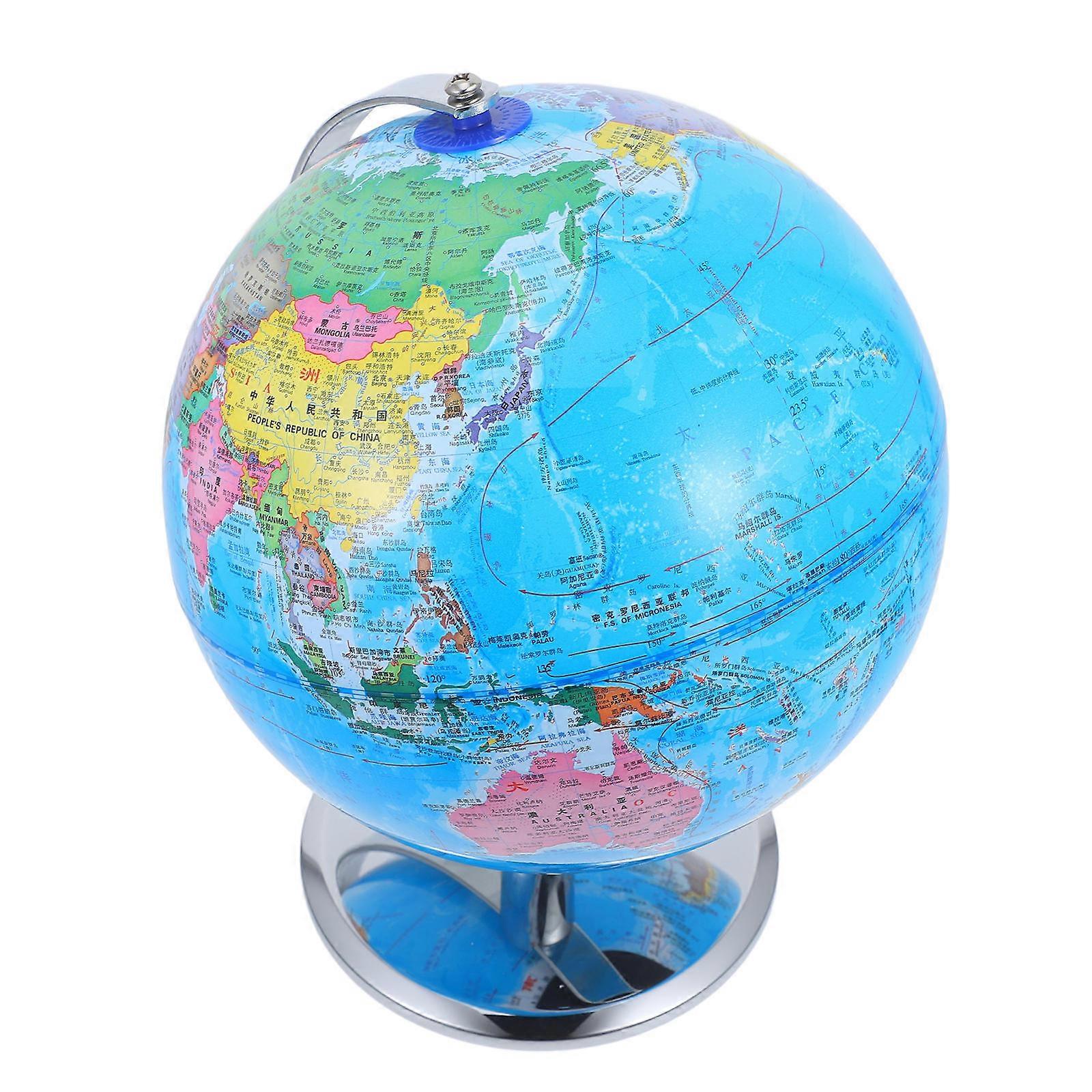 Desk World Globe World Globe for Decoration with Stand 20cm