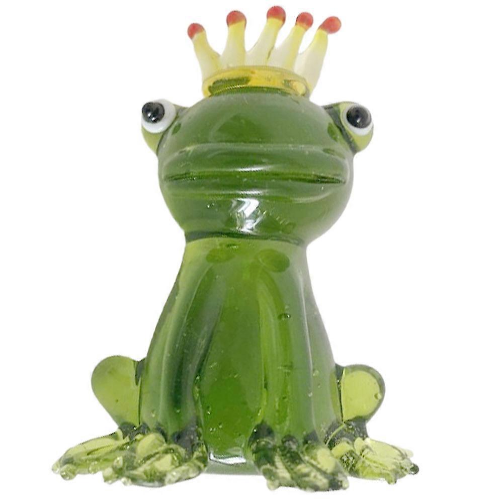 Sculpture Decoration for Home Use with 3Pcs Cute Frog Models