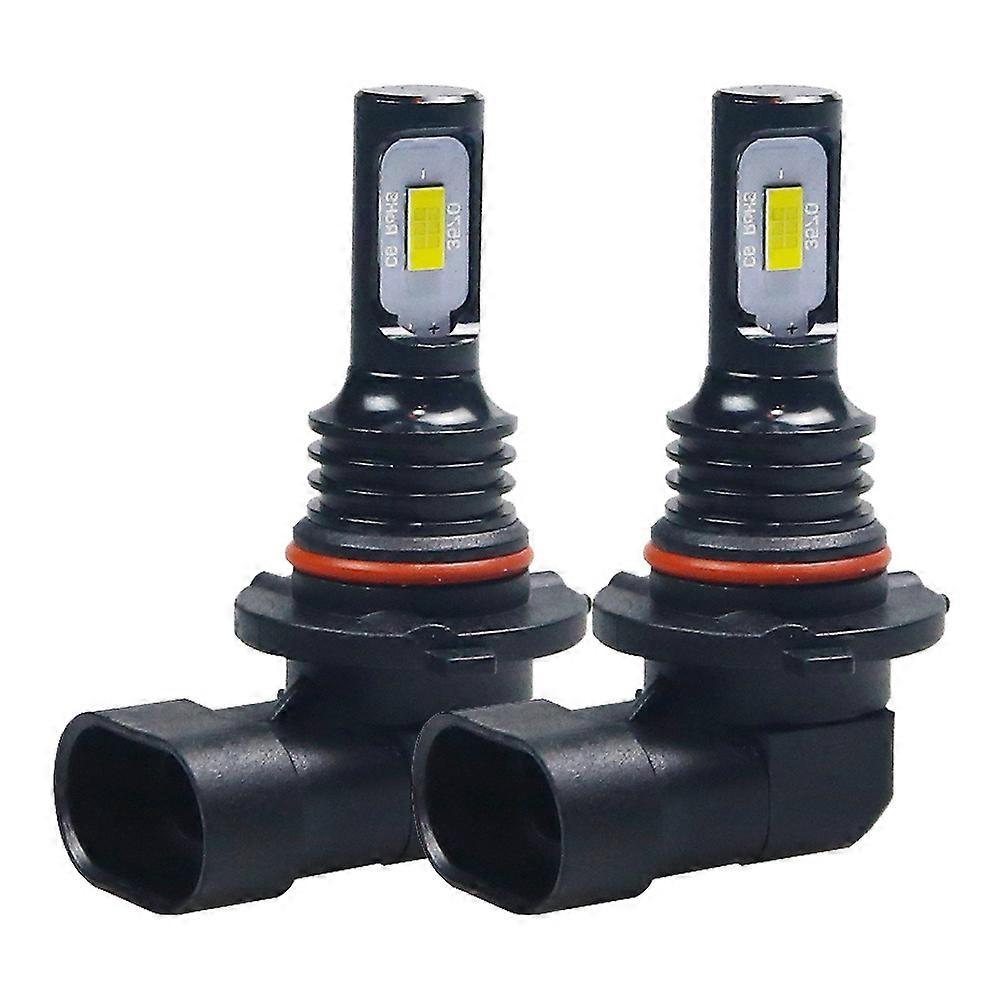 Quality 2pcs H8 H9 Led H11 H3 881 9006 HB4 Car 3570 CSP LED Fog Headlight Bulbs 6000K 3000K 8000K White Auto Fog Lamp Day Running Light