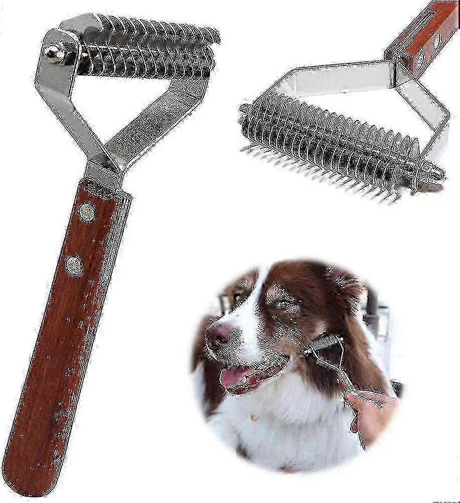 Coat King Rake 14-blade Rake Pet Undercoat Rake,professional Pet Dematting Comb-FPJ23
