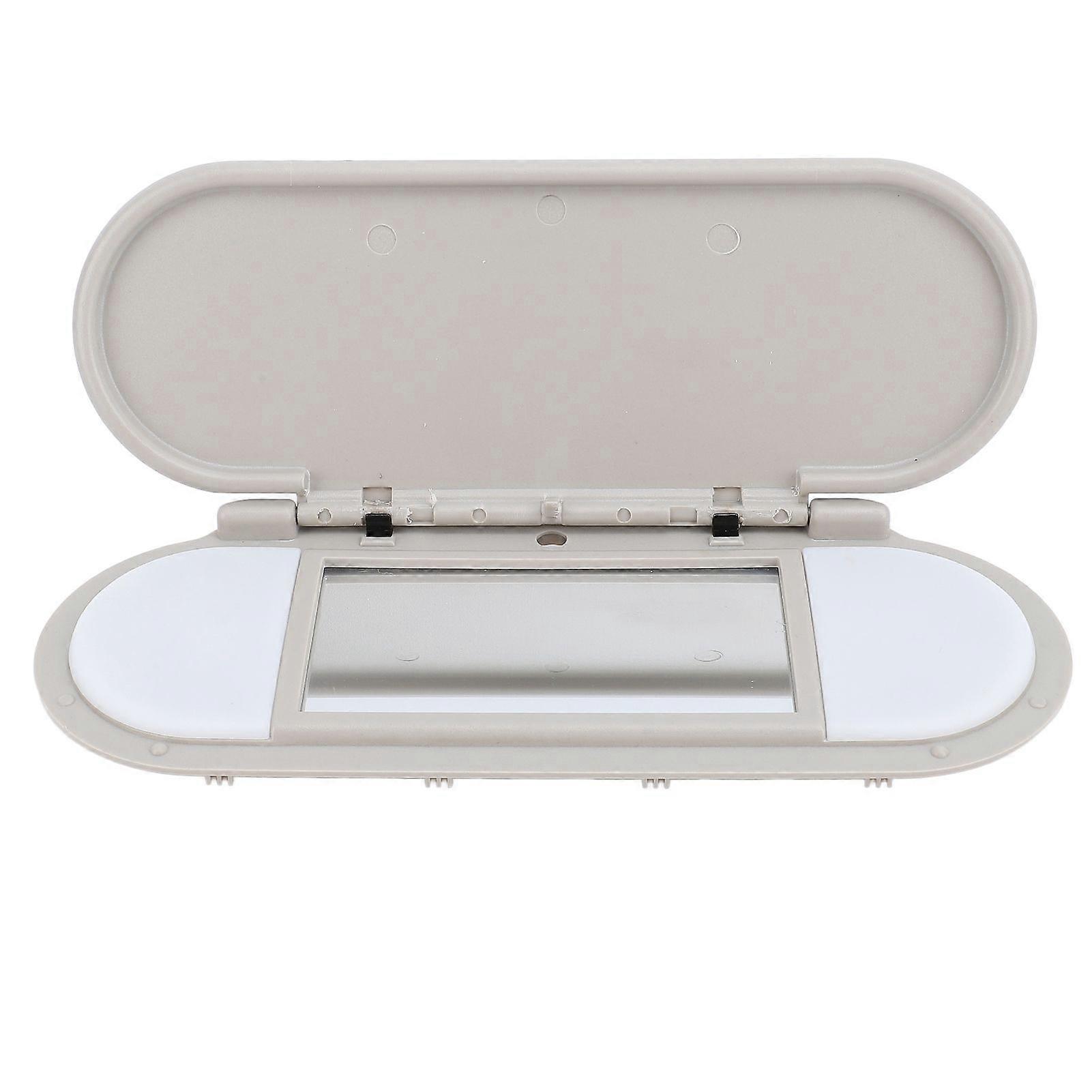 Sun Visor Vanity Mirror Cover 51167366950 Sturdy Sun Visor Makeup Mirror Cover for Cooper F54 F55 F56 F60 2015 to 2022 Grey