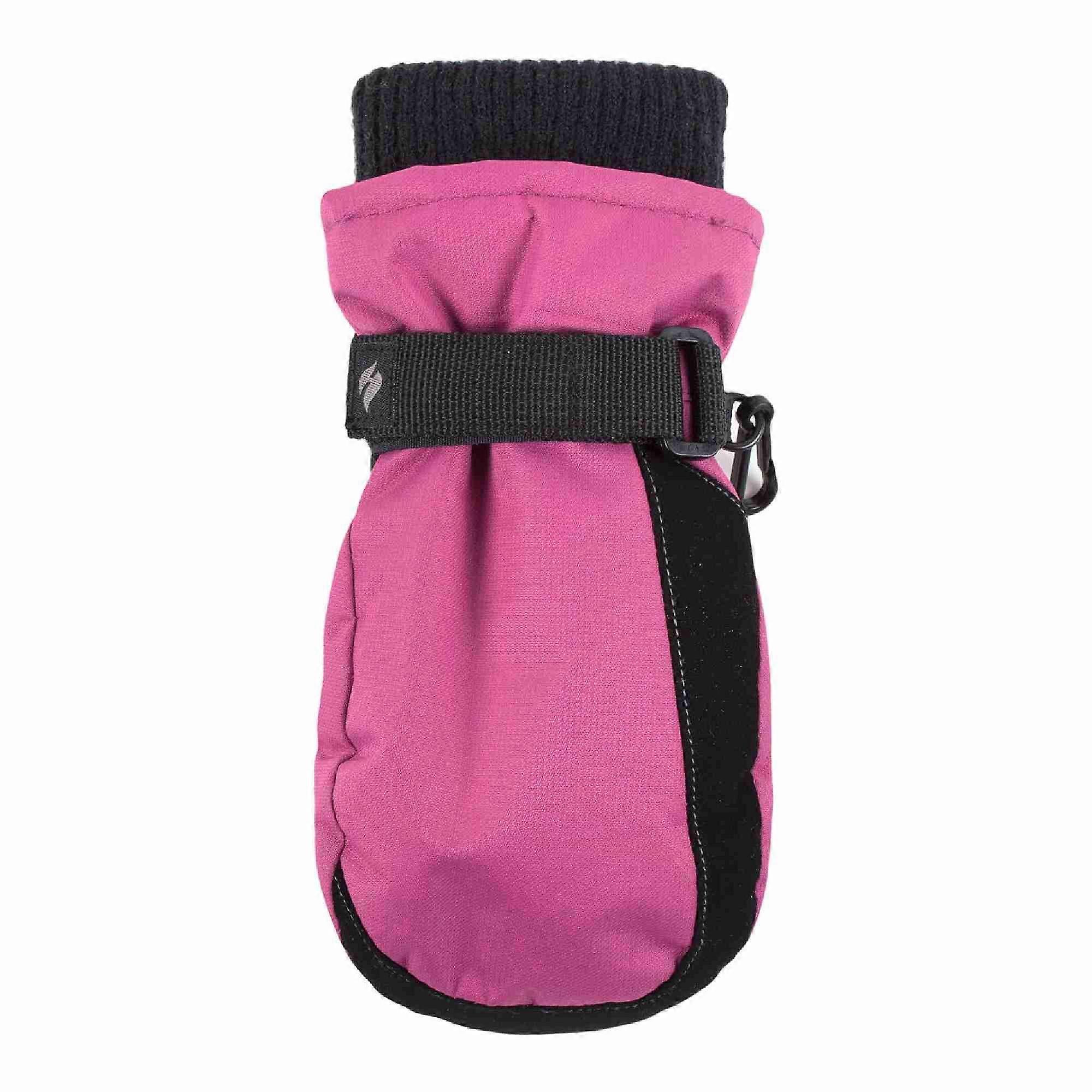 Heat Holders - Kids Winter Fleece Lined Thermal Ski Snow Mittens
