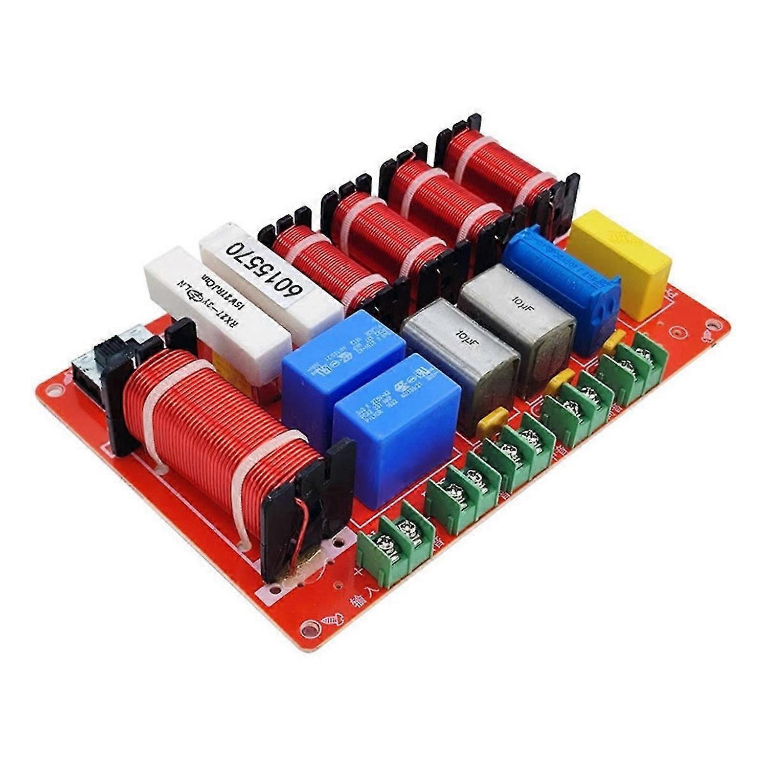 4 Geçiş Filtreleri, Dahili Sigorta Muhafızı Tiz, Mükemmel Isı Dağılımı, 300W HiFi Divi