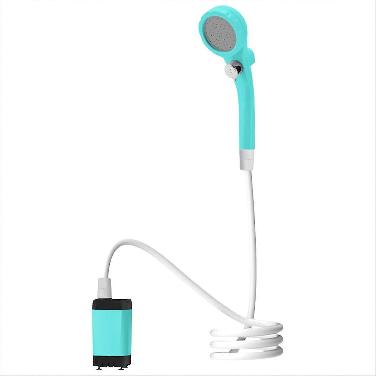 Shower Electric Shower Charging Bathing Artifact Shower Suit Blue