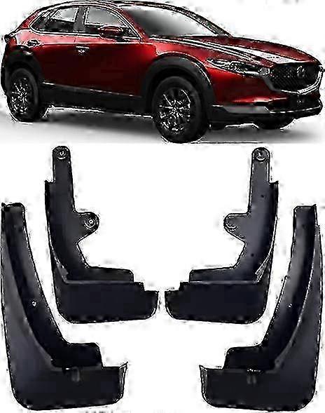 Genuine Front & Rear Splash Guards Mud Flaps For 2019-2024 Mazda CX30 CX-30 2025