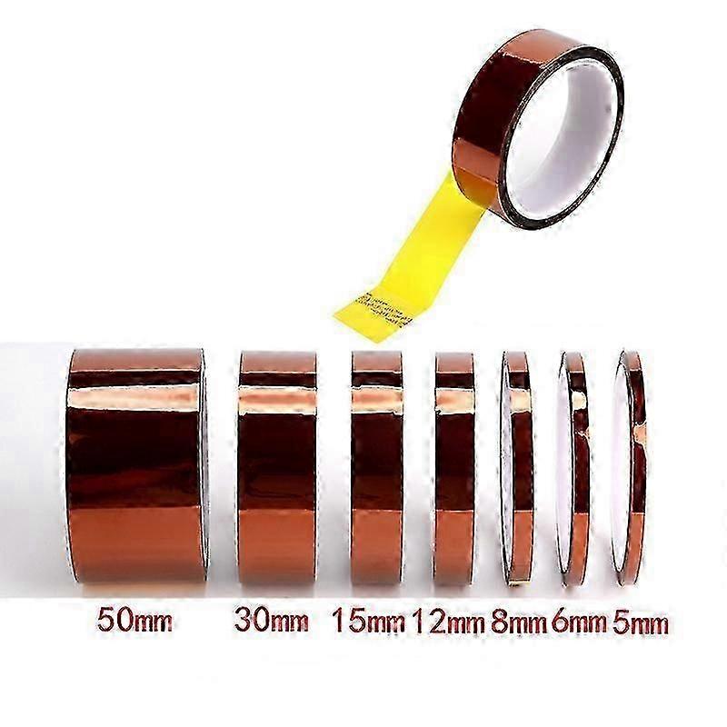 لاصق عازل مقاوم للحرارة سمك 0.05 مم * 30 م عرض 3 مم