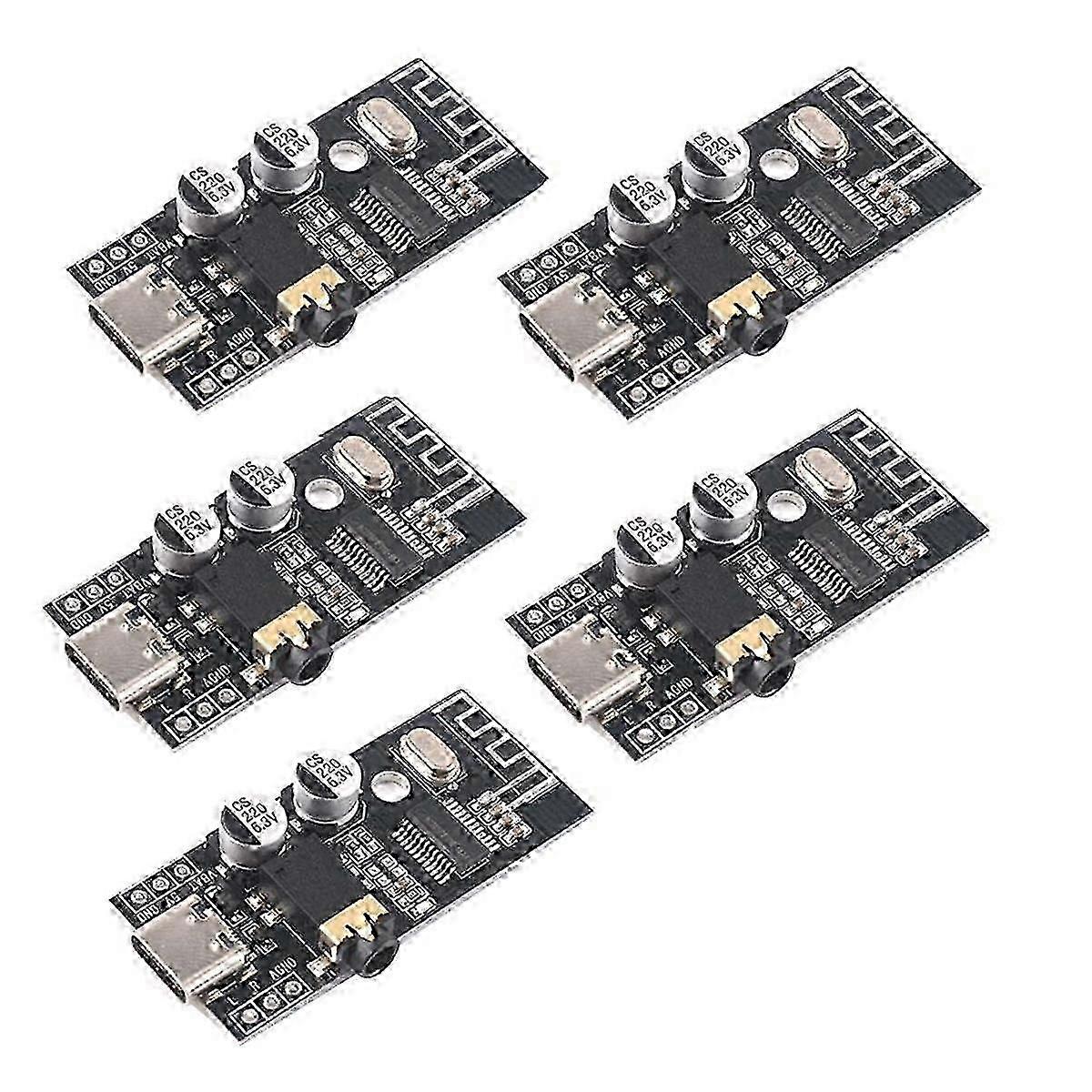 5PCS -M28 Wireless Bluetooth Audio Receiver Board Module HIFI DIY Amplifier Board Bluetooth 4.2 HIFI DIY Module,A