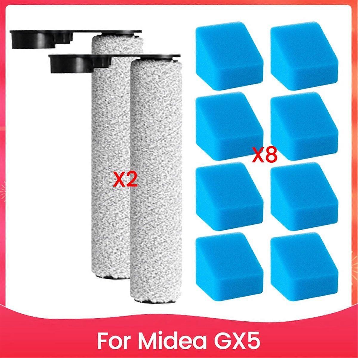 10PCS Replacement Parts for GX5 Floor Cleaner Accessories