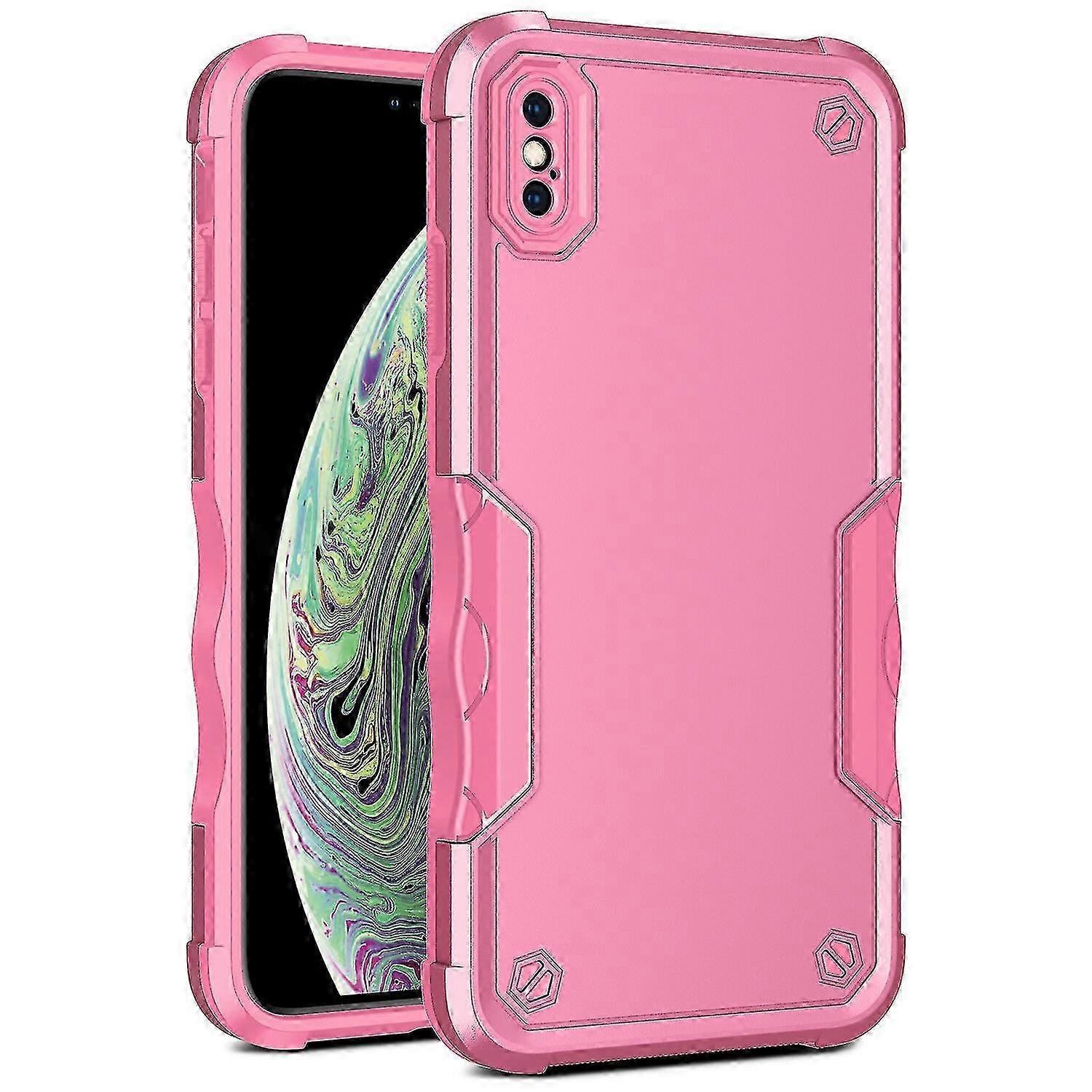 For iPhone Xs Max Case, Heavy Duty Dual Layer Slim Shockproof Cover