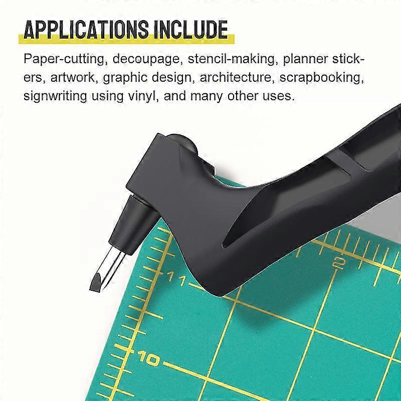 2025 Craft Cutting Tool Craft Cutter 360-degree Rotating Handhled Paper-cutting Tool Multifunction with 3 Head