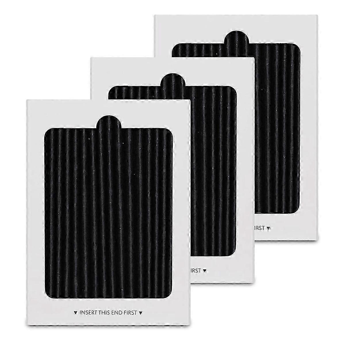 3 Pack Refrigerator Air Filter Replacement compatible with and EAFCBF Fridge Replace 242061001, 242047801