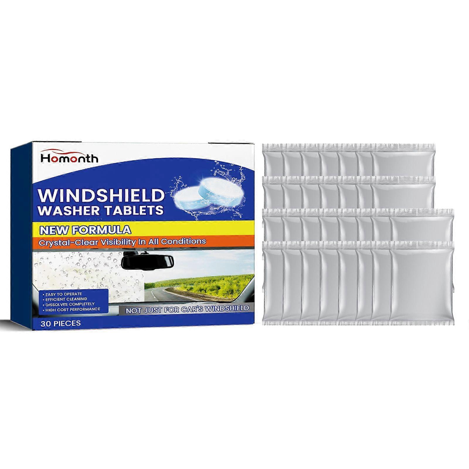 Windshield Cleaning Pads Contain Baking Soda