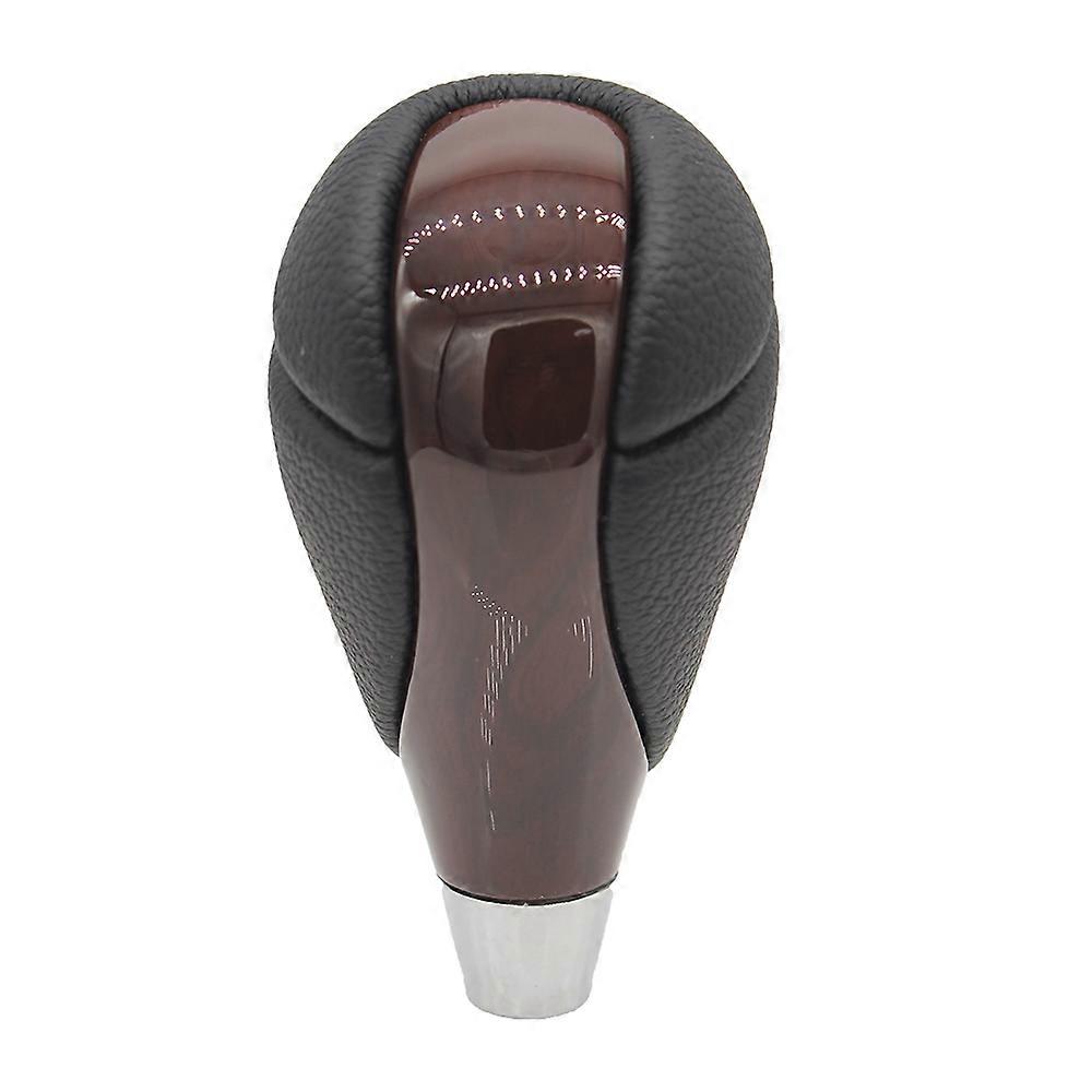 Automatic Gear Stick Knob Shifter Head for Brown Wood