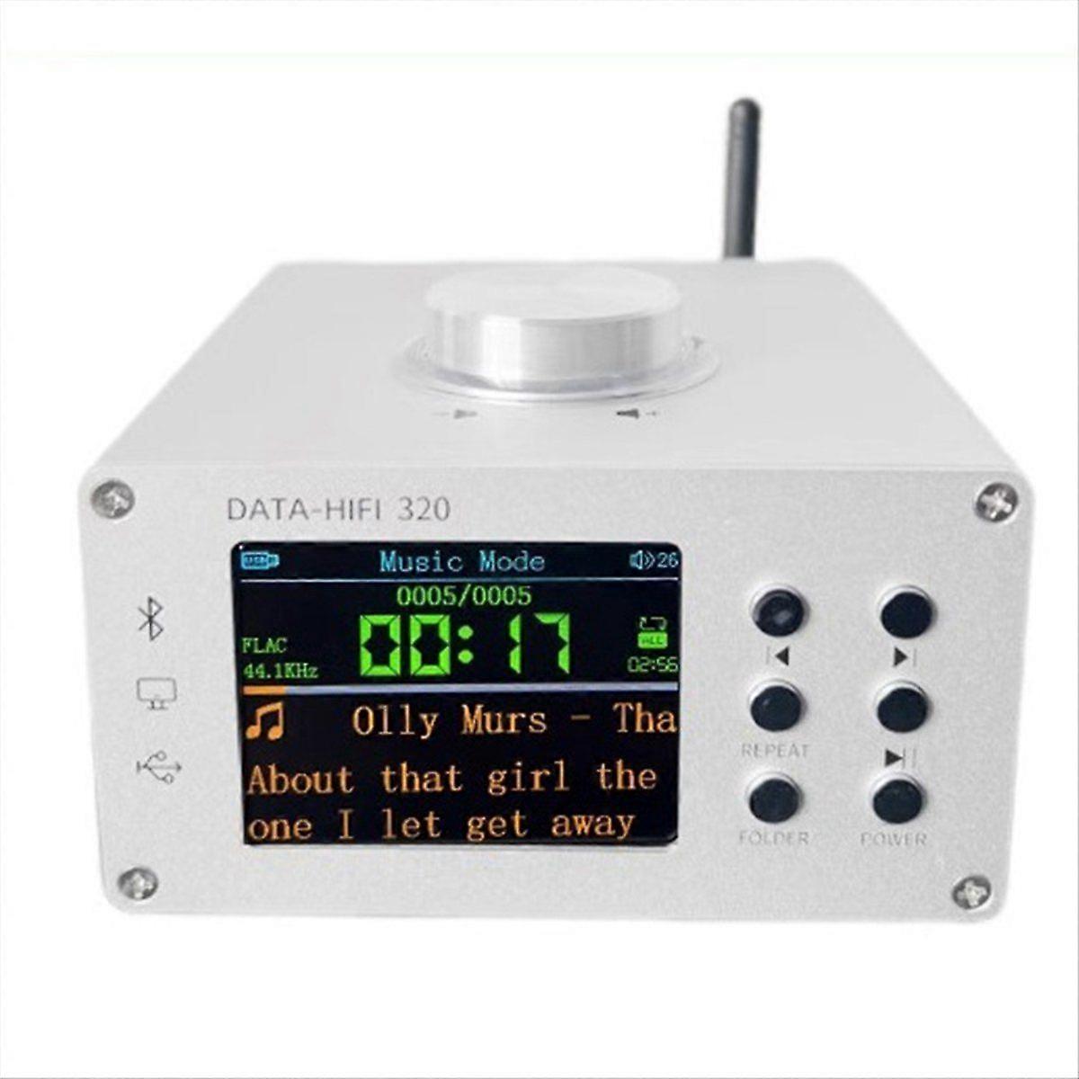 NEW DATA-HIFI 320 Bluetooth Digital Power Amplifier HiFi Audio Decoder PC Sound Card 100W Digital A