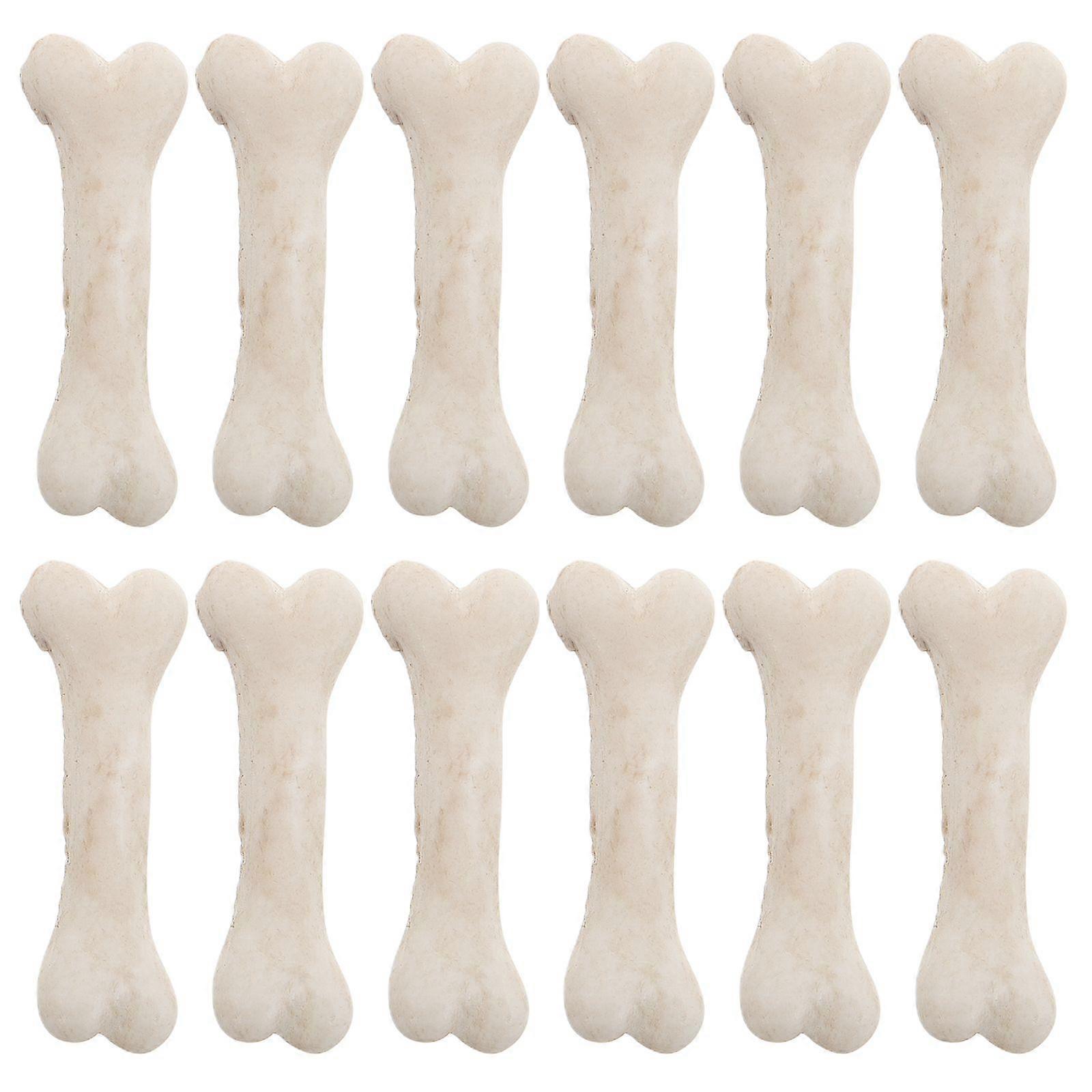 20個樹脂の骨ミニスケルトンボーンフェイクボーン小型犬の骨ミニチュアモデル工芸品の装飾ハロウィーンスケルトンコスチューム