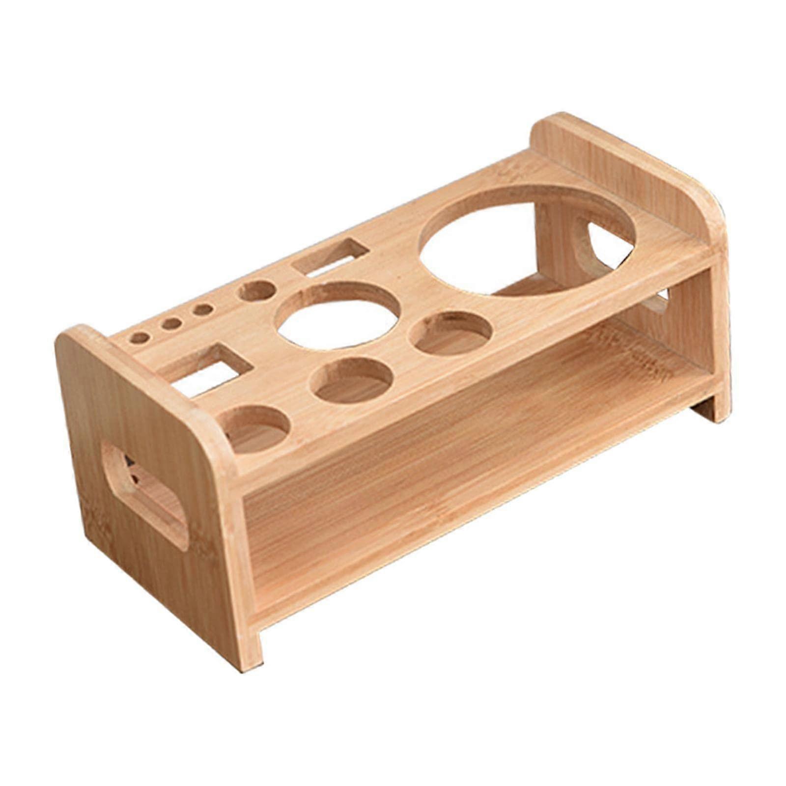 Bartending Tool Stand Wooden Bar Tool Holder Cocktail Shaker Holder Barware And Drinkware Set Beginner Friendly