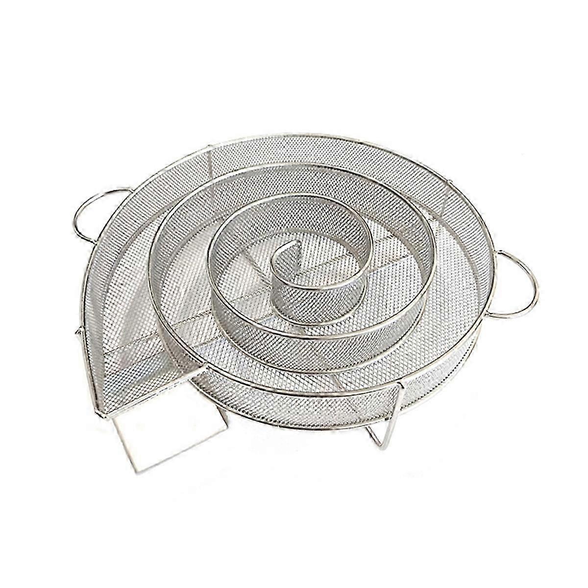 Type A smoking basket for cold smoke BBQ