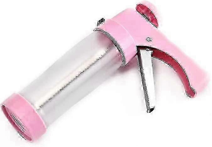 Cookie Press Gun With 16 Christmas Cookie Press Stencil Discs And 5 Icing Tips, Multifunctional Cookie Press Kit