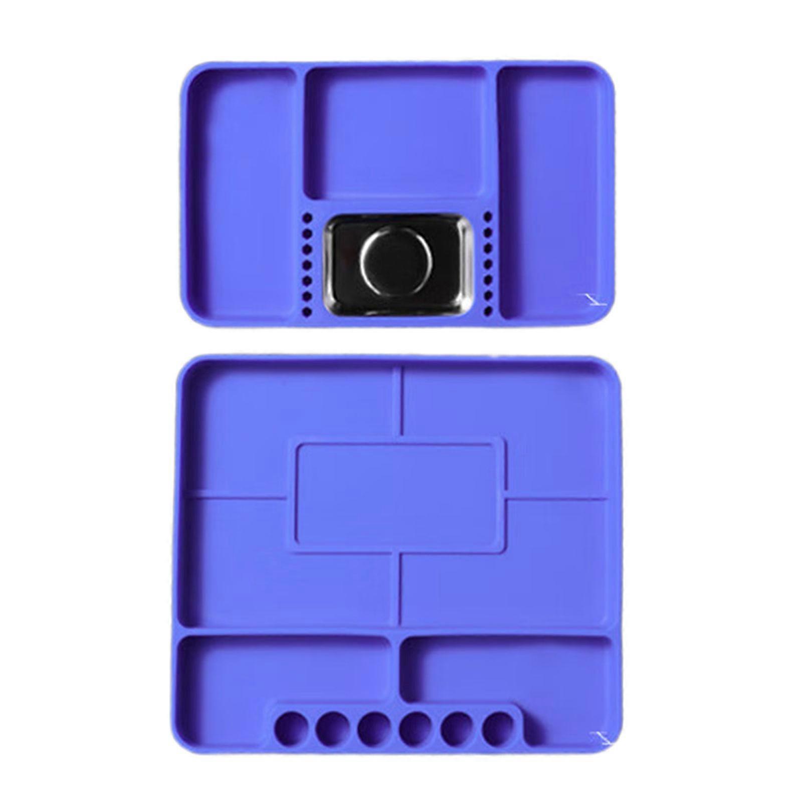 High Temperature Resistant Silicone Tool Tray Holder Mats For Neat Tool Organization In Multiple Setting Easy Cleaning Multicolor