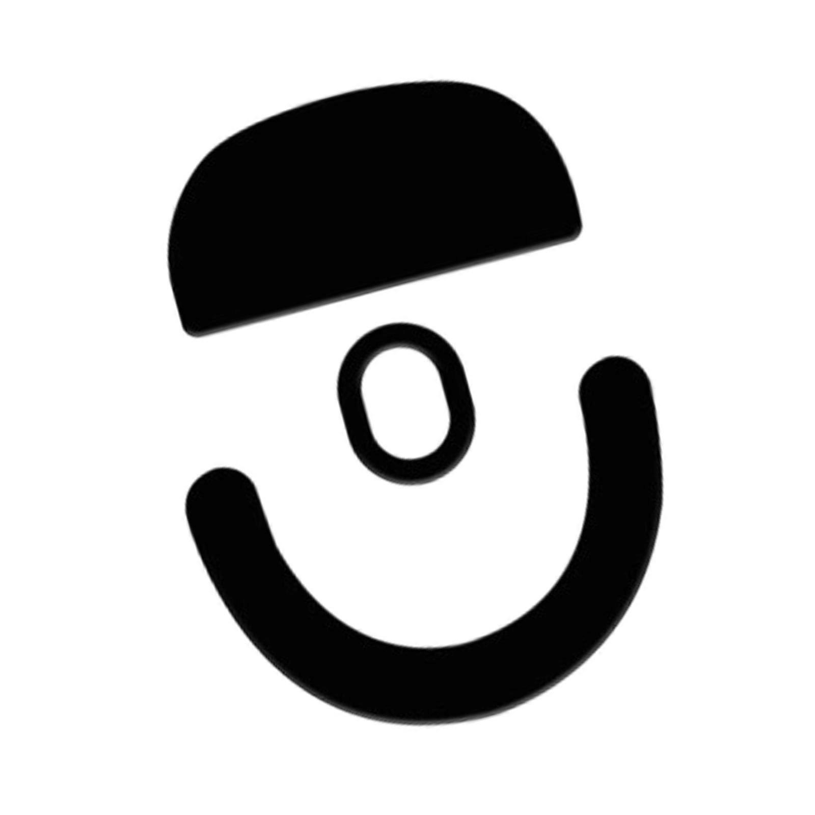 Esports ICE Mouse Feet Skates PTFE Mouse Foot Sticker Smooth Glides For MCHOSE A7 Ultra RE Mouse Pad Multicolor