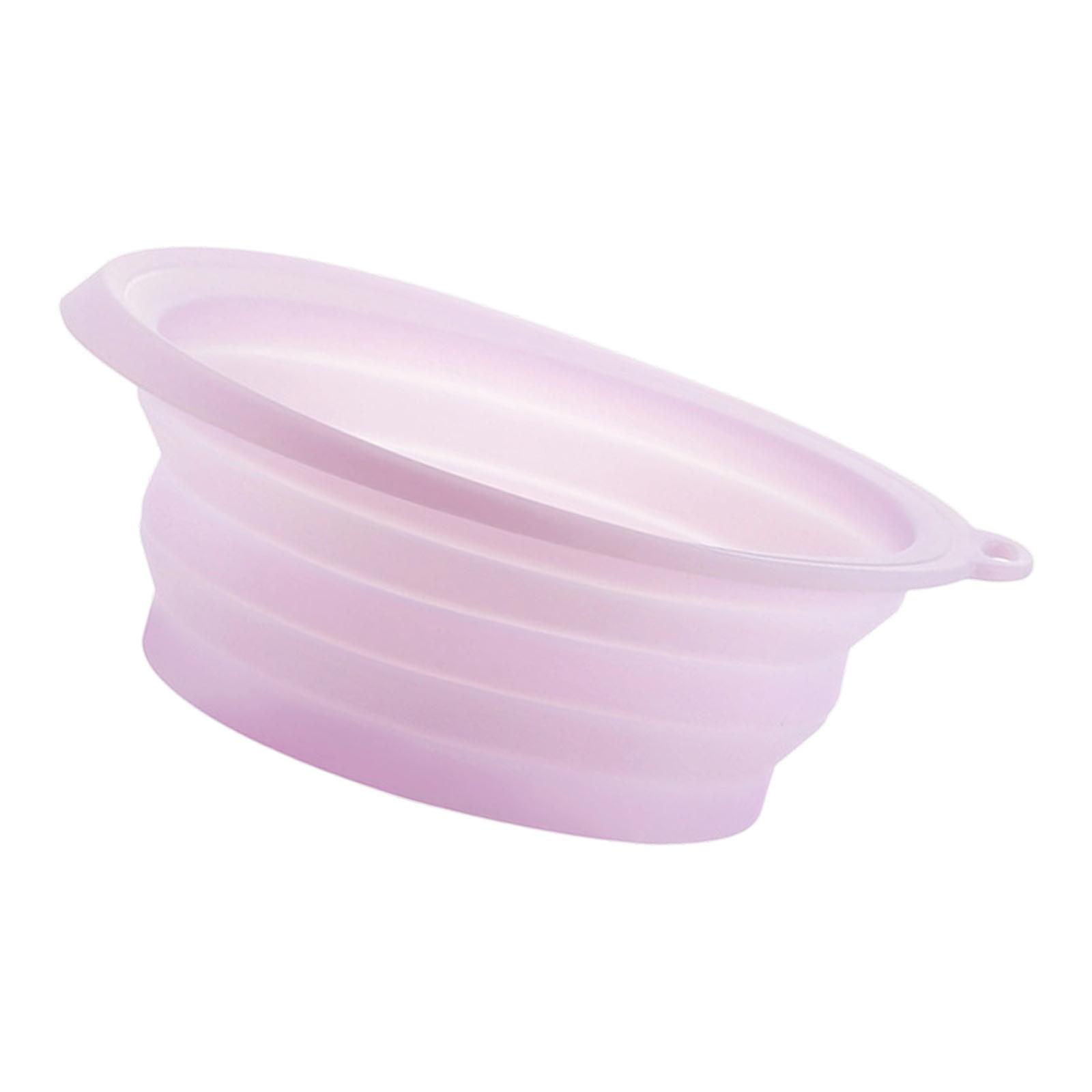 Foldable Silicone Ice Bath Bowl For Face Built In Freezing Disc Cold Therapy To Reduce Pores Inflammation Travel Friendly Skincare Tool Multicolor