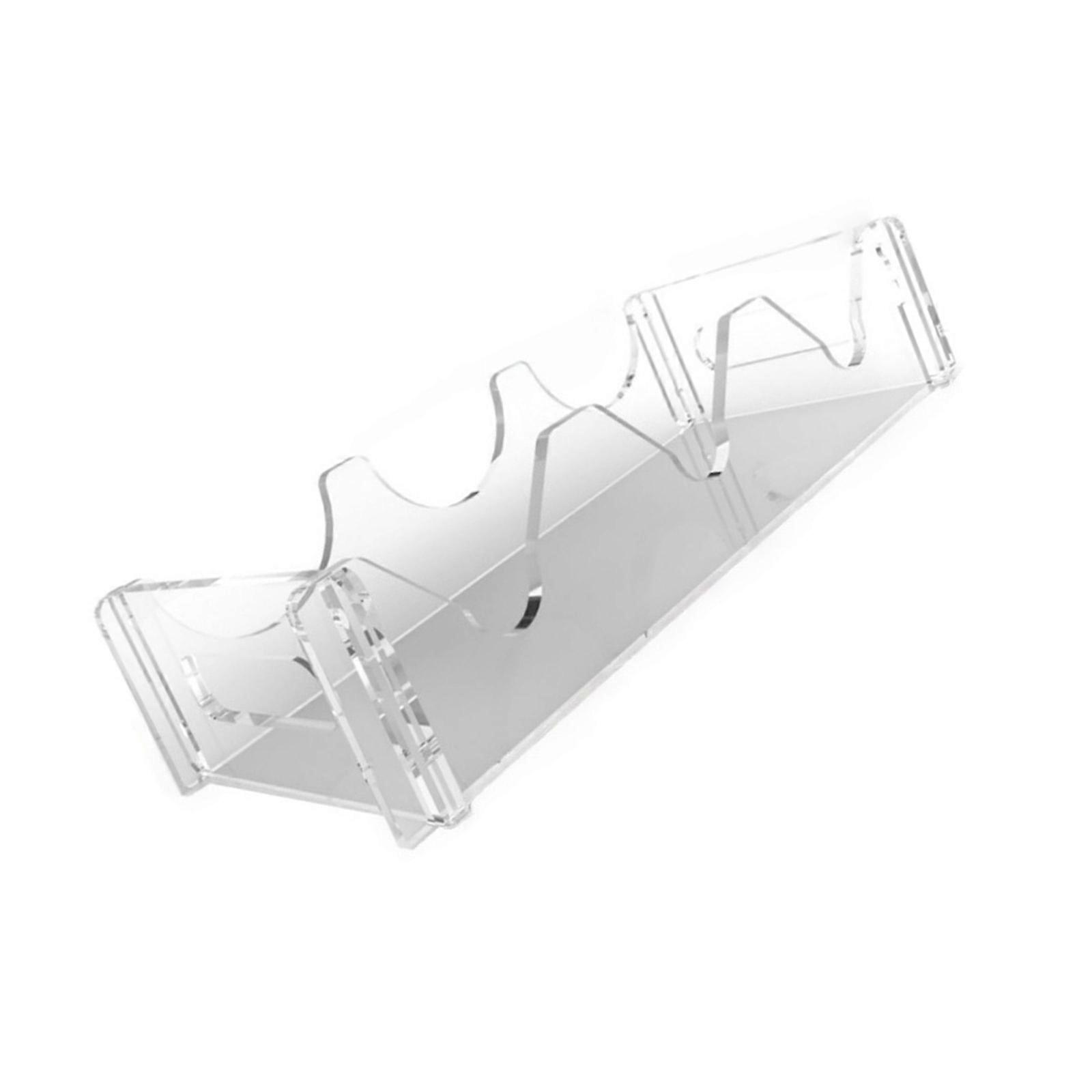 Clear Acrylic Wine Stand Planner Space Saving Plan For Kitchen Club Countertop Easy Tool Complimentary Arrange Holds Multiple Bottles Multicolor