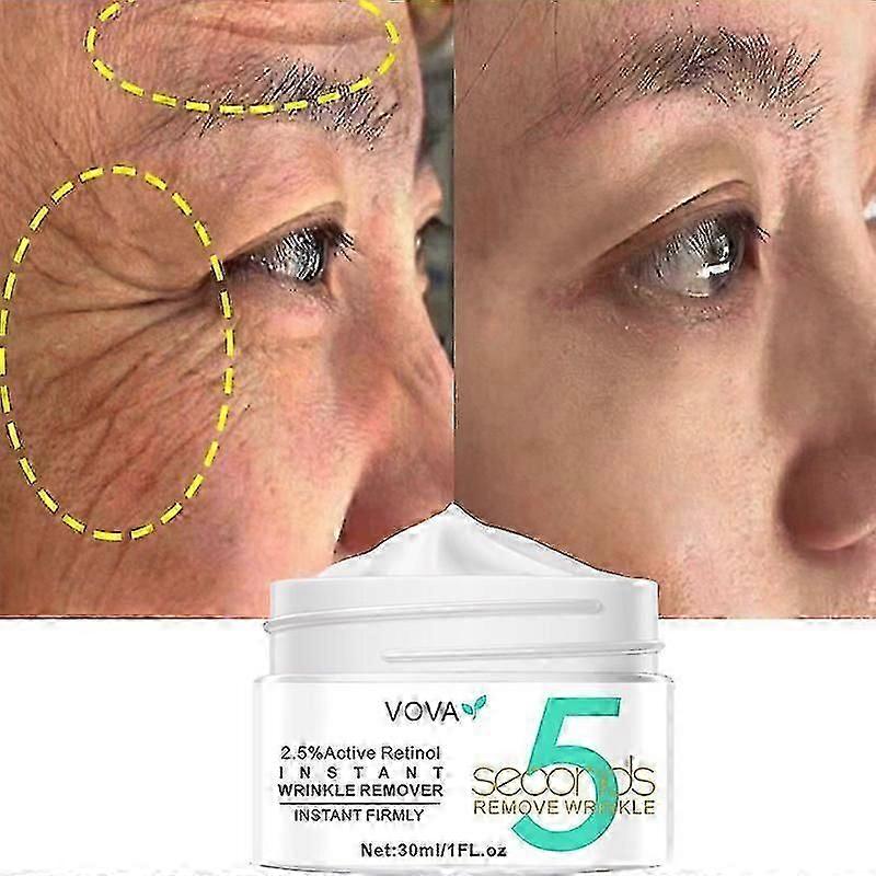 5 ثوان مزيل التجاعيد كريم الوجه الفوري المضاد للشيخوخة شد الجلد شد كريم الوجه الريتينول النشط 30 مل