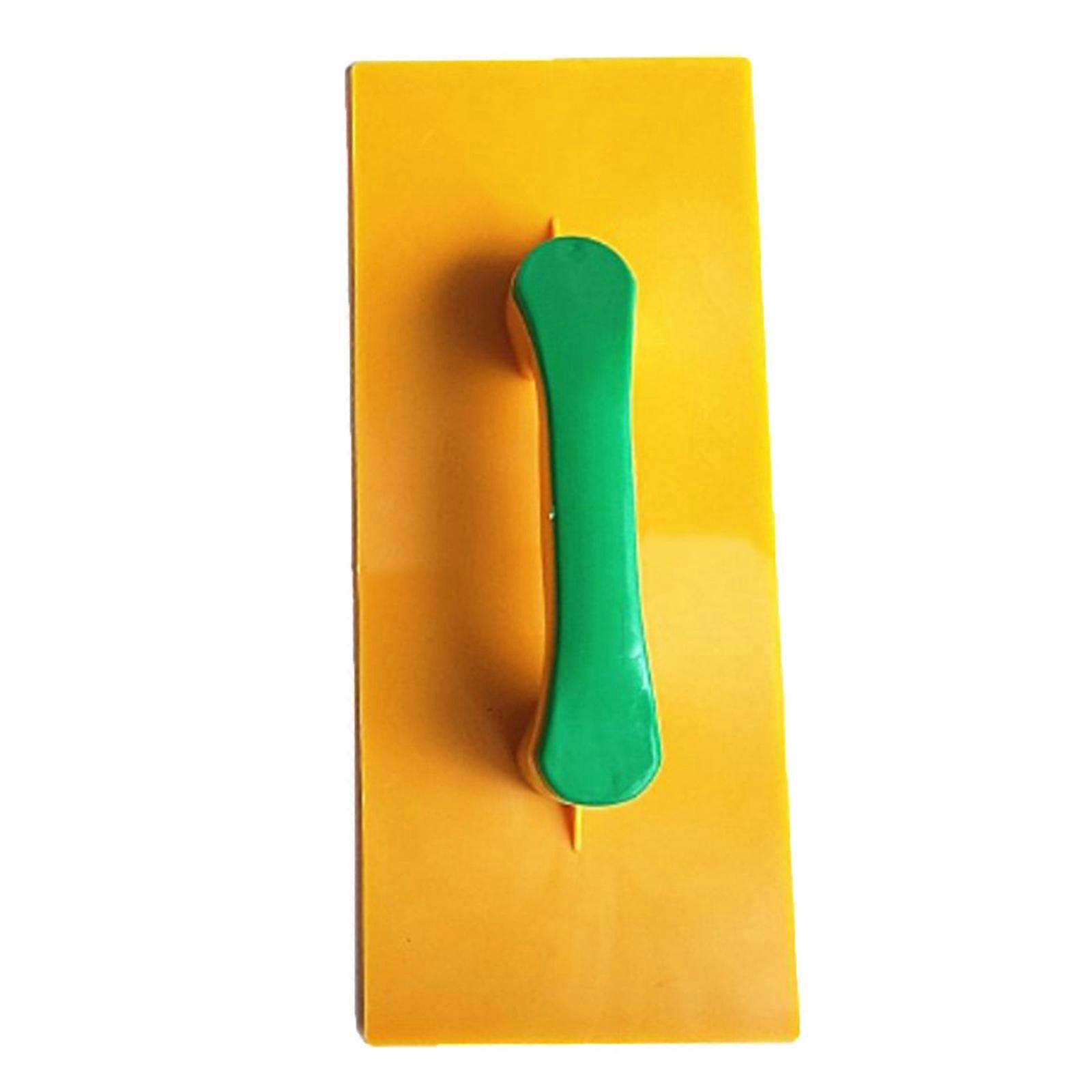 Plastic Rendering Texturing Handle Plastering Top Coat Float Trowel Structure Concrete Spatula Tool for Home Improvement Multicolor