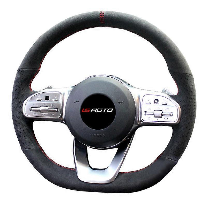 Apply Alcantara Wrap for Mercedes Benz W177 V177 W247 W205 C118 C257 W213 EQA H243 A Class W177 Edition 1 2018-2021 Year