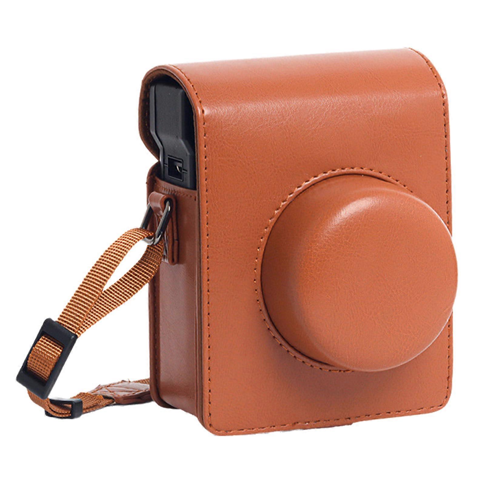Classical Design Camera Cover for Automat Camera Case Ensuring Full Protections with Convenient Crossbody Carrying Multicolor