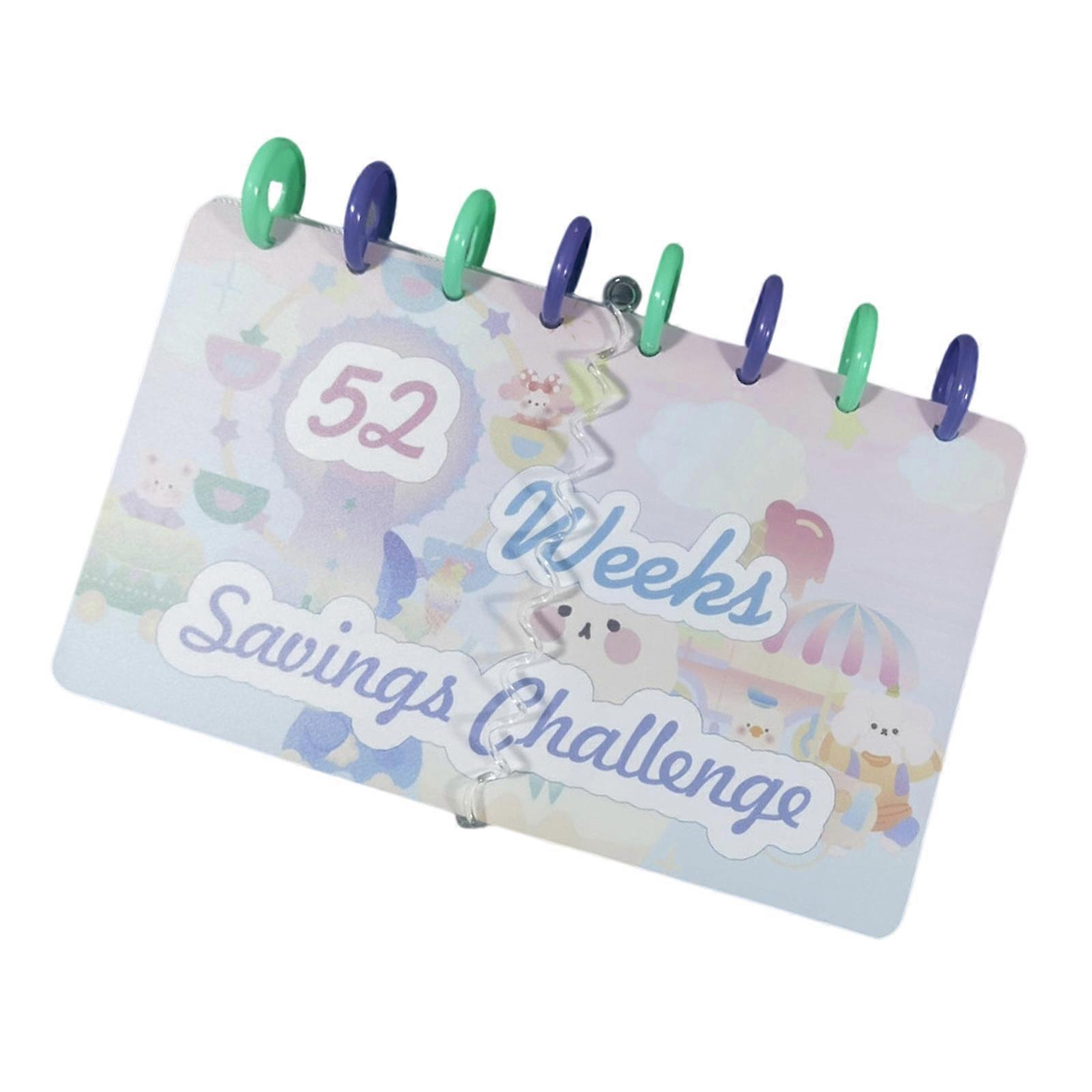 Transportable 52 Week Reserves Observer Notebook Thin Plan For Progress Monitoring On Travel Otherwise Daily Travel Multicolor