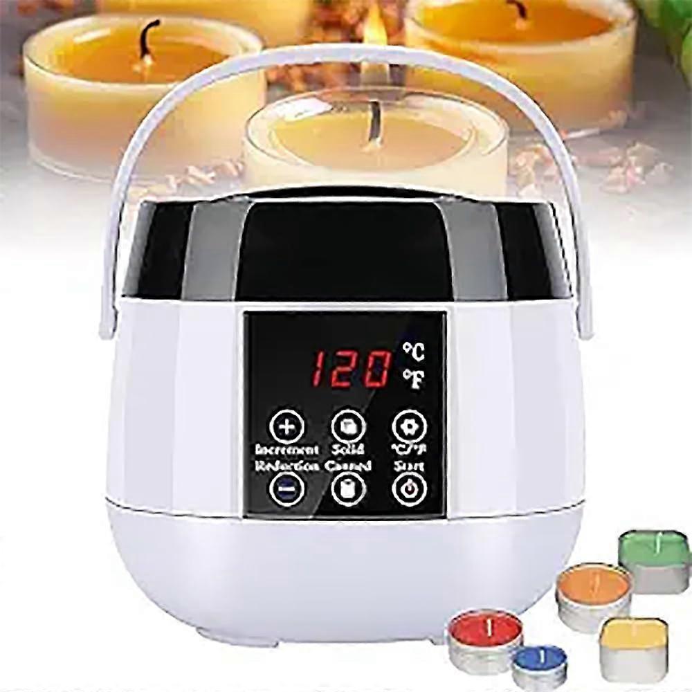 Wax Heater with Adjustable Temperature 68℉248℉, Bean and Canned Wax Melting Machine for Hair Removal