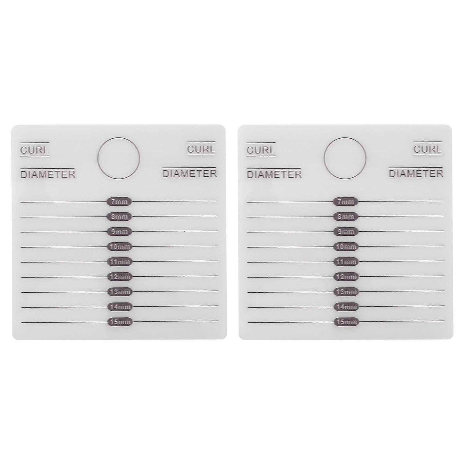 Eyelash Extension Holder Acrylic White Efficient Lash Tech Tool for Eyelash Extensions 2pcs Portable