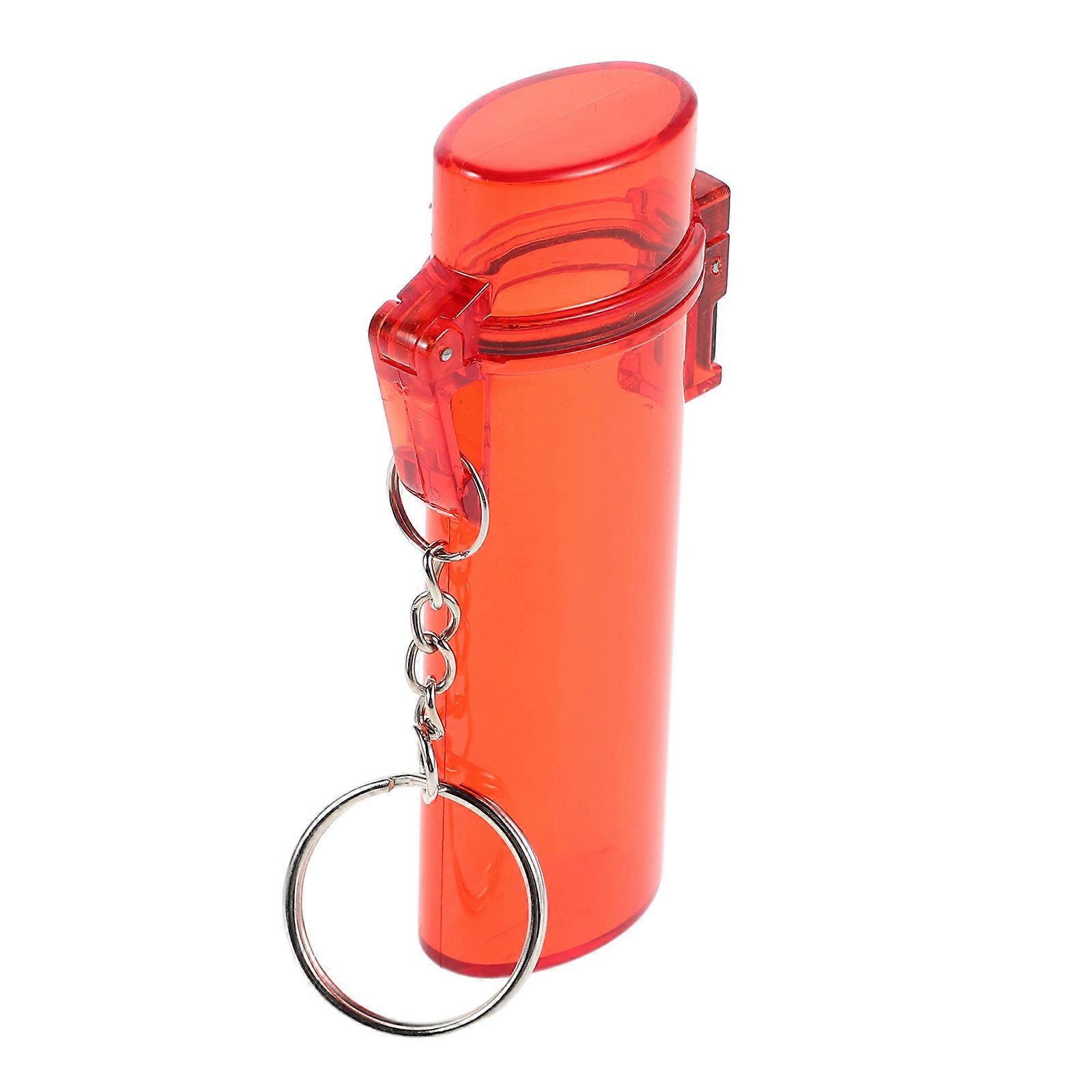 Durable Waterproof Keychain Lighter Case for Lighter with Stainless Steel
