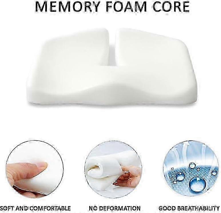 Premium Soft Seat Comfort Pro for Sciatica & Back Support w