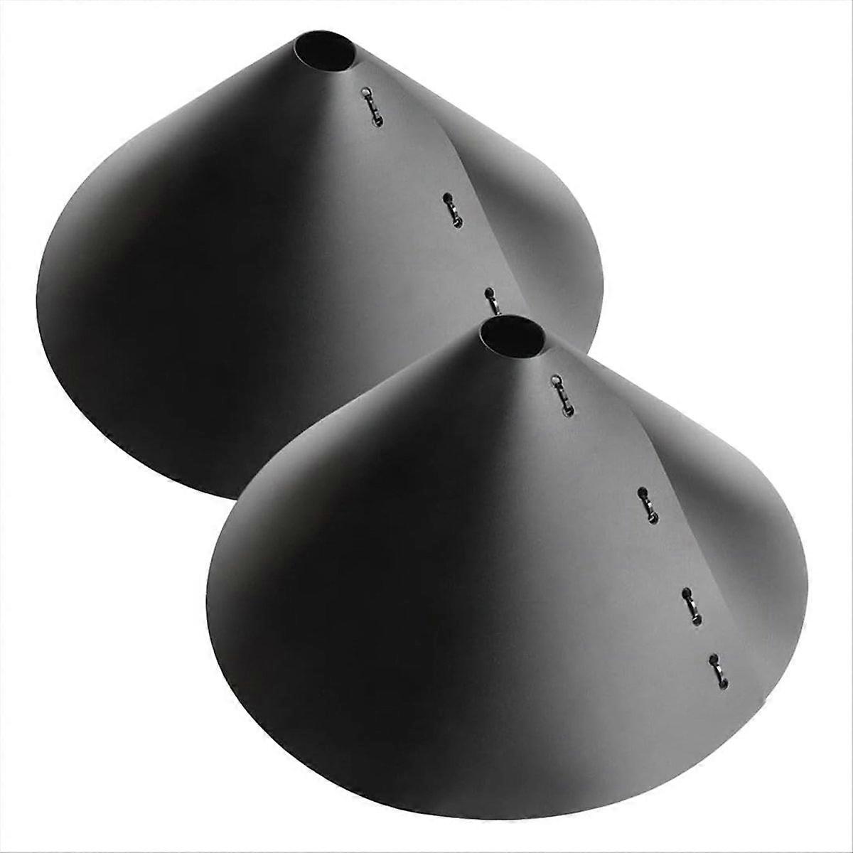 2Pack 18Inch Large Wrap Around Squirrel Baffle for Outdoor