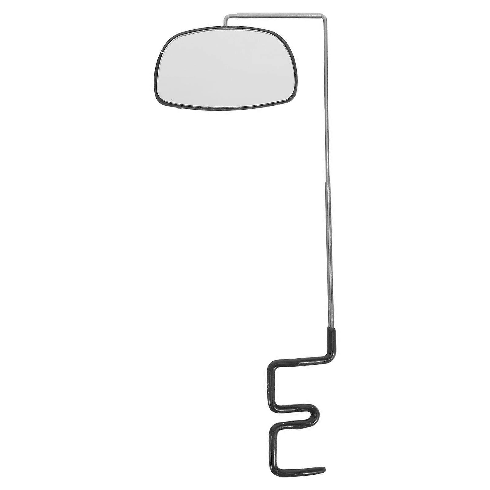 Glasses Mirror for Cycling 2Pcs Eyeglass Mirror Adjustable Wide Angle Blast-Resistant