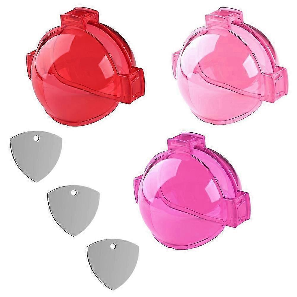 Dive Filter compatible with Insta360 X3 Waterproof Case, Red+Pink+Purple Filters Enhances Colors compatible with Underwater Video Photography