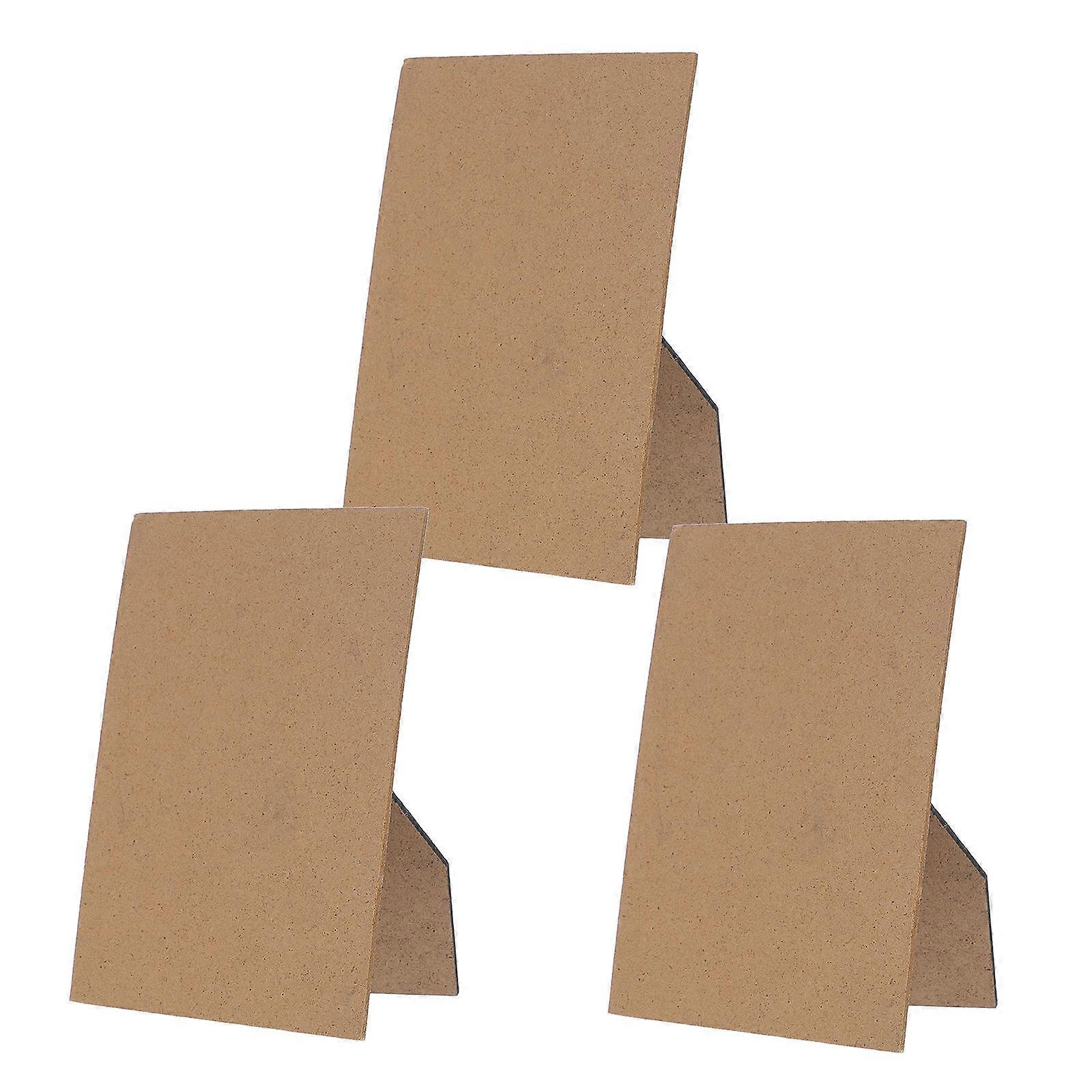 Black Picture Frame Easel Back for Quick Setup with 3Pcs Tabletop Display