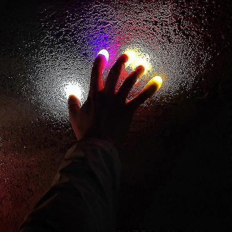 2pcs Thumb LED Toys for Magic Tricks - Flashing Finger Props for Kids