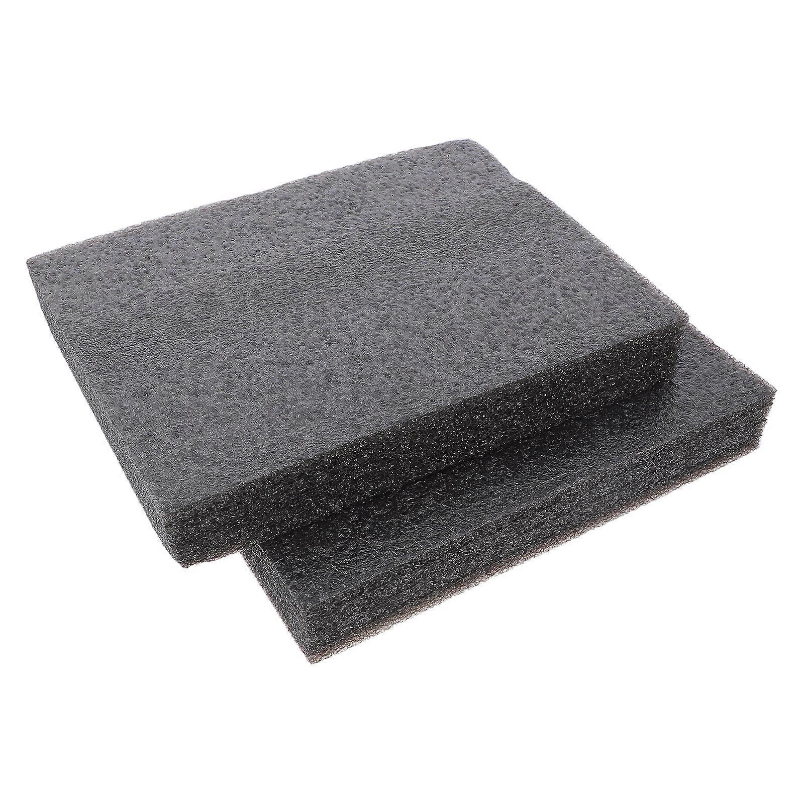 Packaging Liner Foam Sheets for Crafts Cushioning Foam Pads 2Pcs Black Material