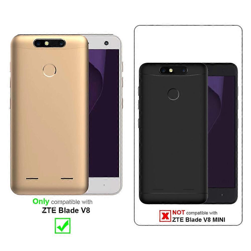 ZTE Blade V8 Sleeve Protective Cover - in jeans look and stand function