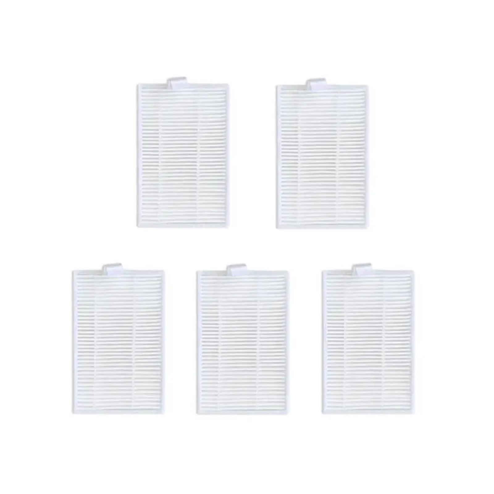 5pcs HEPA Vacuum Filter Replacement Dust Filters for Okami U90 Robot Vacuum